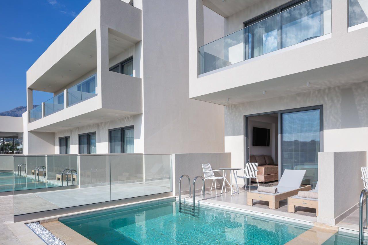 Nima Boutique Hotel (Adults Only) Paralia Kourna Exterior photo